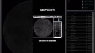 LunarPhase Pro: Moon Observer Software #moonphases #shorts