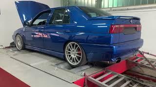 Alfa 155 3.2 GTA dyno run