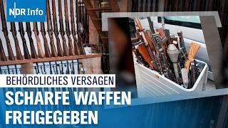 Chaos bei Waffenbehörde: Scharfe Waffen fehlerhaft klassifiziert | Panorama 3