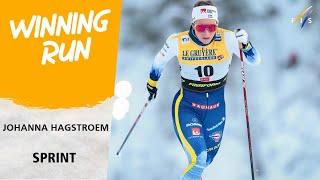 Hagstroem claims maiden World Cup win | FIS Cross Country World Cup 24-25