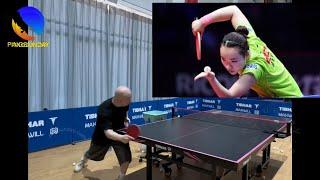 Coach Chen 12: Table tennis hook serve - how to do this