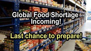 Food Shortage WARNING - How to build a preppers pantry on a budget!