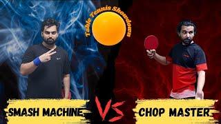 Topspin Machine VS Tactical Artistry| Intense Table Tennis