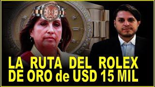 Rolex de Dina! Gino Román: las reuniones de dina con los GRANDES MAGNATES DEL PERÚ