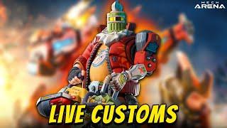 Join Me For Some Fun Custom Battles (With Mods) - Mech Arena Live Stream