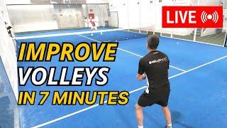 Master Your Padel Volleys – Live Session