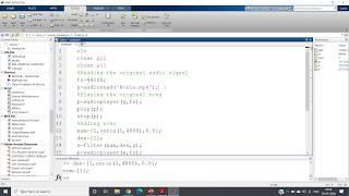 Echo addition and removal in an audio signal | Digital Signal Processing | MATLAB