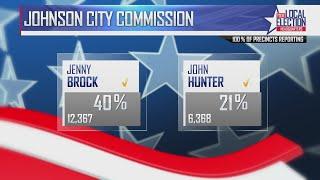 Brock, Hunter elected to Johnson City Commission