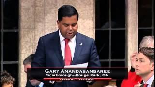 Gary Anandasangaree`s Statement to the House of Commons on the UTSC