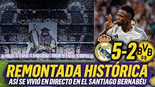  NUEVA NOCHE MÁGICA en el BERNABÉU: REAL MADRID 5-2 BORUSSIA DORTMUND