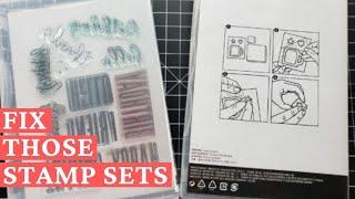 Don't Like Stampin Up's New Stamp Packaging? Do This!