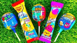 Lollipops Unpacking ASMR  Opening Chupa Chups Surprise and Sweets | Lot's of Candies