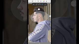 cut hair editing