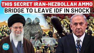 Iran’s Dark Route to Hezbollah | Israel’s Biggest Failure? How IDF Missed This Shocking Route |Syria