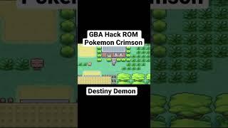 GBA Hack ROM Pokemon Crimson Gameplay #Shorts | Ducumon
