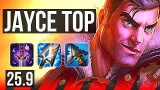 JAYCE vs AATROX (TOP) | Dominating | KR Master | 25.9