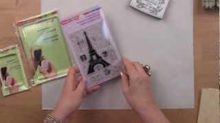 How to Use Stampendous Perfectly Clear Stamps