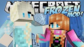 Minecraft | FROZEN MOD!! (Anna, Elsa, Ice Powers & More!) | Mod Showcase