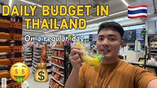 MY DAILY BUDGET IN THAILAND on a regular day | Marvin Samaco