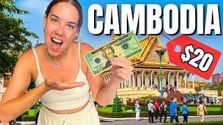 Surviving PHNOM PENH on a $20 BUDGET  CAMBODIA (You’ll be Surprised)