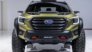 2025 Subaru Brat Pickup Unveiled - Most Powerful Pickup