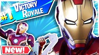 (PS5) Fortnite Iron Man MK 45 Gameplay + Win (No Commentary)