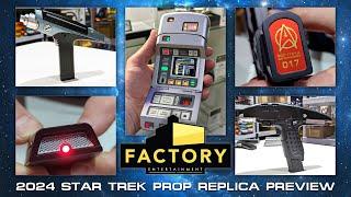 PREVIEW: Factory Entertainment STAR TREK Phaser/Tricorder Prop Replicas | Strange New Worlds | SDCC