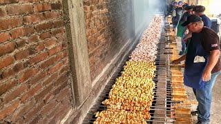 Brazilian Chicken Barbecue: 800 kg of Wings, Breast, Drumette, Thigh, Heart, Leg, Wingette and more