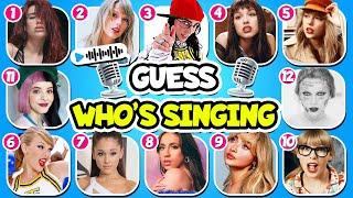 Guess WHO'S SINGING  | Popular Song 2024 Edition | Taylor Swift, Olivia Rodrigo, Sabrina Carpenter