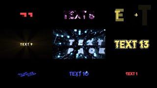 Top 20 Alight Motion Text Animation Presets | Alight Motion Preset Download Link  Alight Motion ..