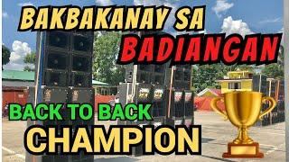 BAKBAKANAY SA BADIANGAN FULL BATTLE | BACK TO BACK CHAMPION SOLID ANG LAKAS NG MGA NAKALABAN