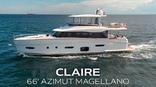 2018 66' Azimut Magellano "Claire" For Sale | 26 North Yachts