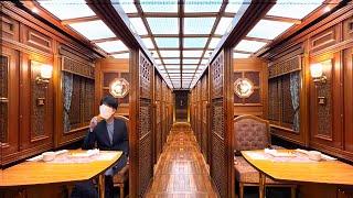 Riding Japan’s $300 Luxury Compartment Train | Aru Ressha Kyushu