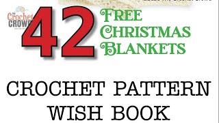 42 Of The Best Crochet Christmas Blanket Patterns You Can Find!