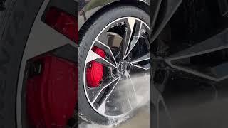 Wheel cleaning#porsche #cars #automobile #reels #ytshort #detailing #detailes #clean #nice #wow #car