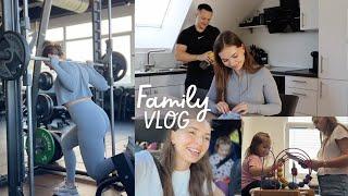 Unser Alltag| Fitness| Family Vlog|lifeofbinii