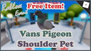 How to Get This Cute Vans Pigeon Shoulder Pet From Vans World