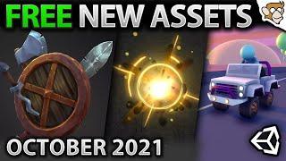 TOP 10 FREE NEW Assets OCTOBER 2021! | Unity Asset Store