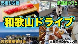 【満喫】和歌山南部の海沿いを１日ドライブしておすすめスポット紹介します