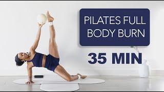 35 MIN Full Body PILATES // tone// sculpt // energize