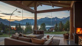Fireplace Crackling Sounds in Cozy Cabin | Sounds for Sleep & Relaxation, ASMR, Fire crackling,