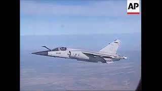 Spanish Mirage F1M in-flight footage