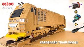 How to Make CC300 (PNR9000) out of Cardboard | Cardboard Train Modelling