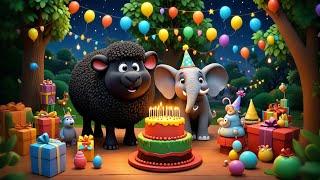 "Baa Baa Black Sheep and the Elephant’s Birthday Party  | Fun Kids Rhyme"