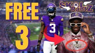 TIME 2 FREE 3!!!! Get Jordan Addison The Ball!!! | Minnesota Vikings