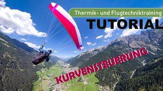 (1/2) Kurvenflugtechniken Gleitschirm - DHV-Skyperformance