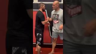 KHABIB TRAINS WITH CAIN VELASQUEZ (NEW)