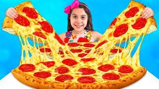 SARAH AND THE FUNNY PIZZA STORY FOR DADDY!