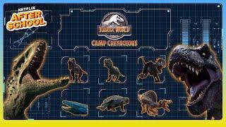 Choose Your DINOSAUR!  Jurassic World Camp Cretaceous | Netflix After School