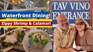 Tav Vino Restaurant, Warren RI - Our Review!  Waterfront Dining and Lots of Menu Surprises!